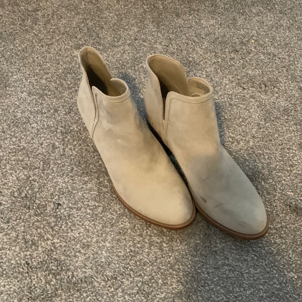 Loft Cream Ankle Boot